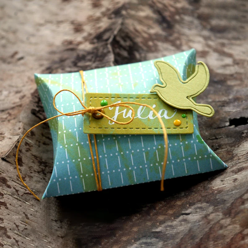 Металлические режущие штампы для скрапбукинга маленькая птица трафарет ремесло