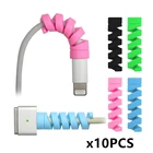 Защита кабеля для зарядки телефонов, держатель кабеля, стяжка, зажим для накидки, для мыши, органайзер для кабеля для управления USB зарядным шнуром