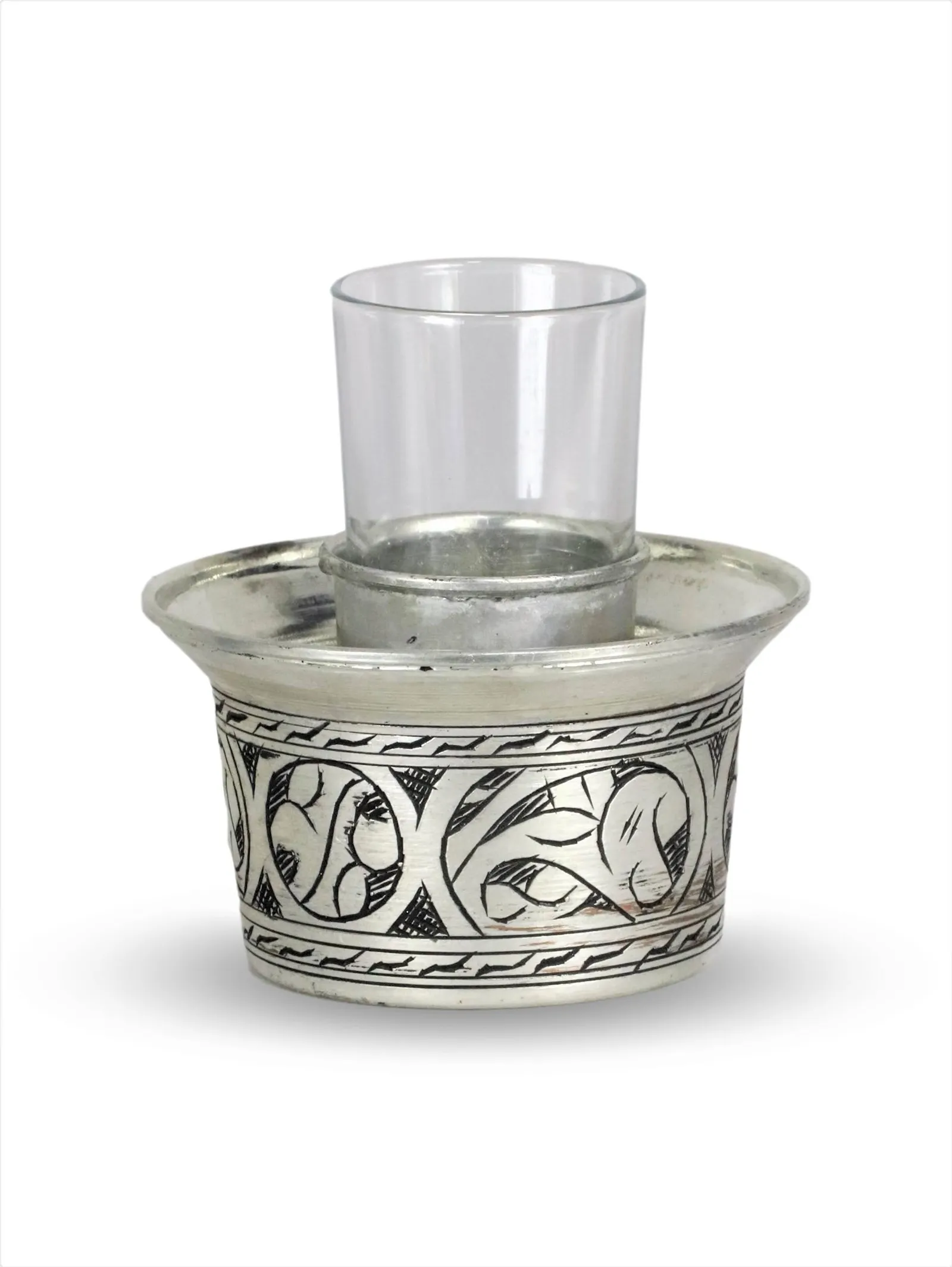 

Morya Copper Greek Ouzo English Raki Crushed Wine Bottle Cooler Ice Packs Arab Nightcap Glass Cold Keeper Bar Accessories