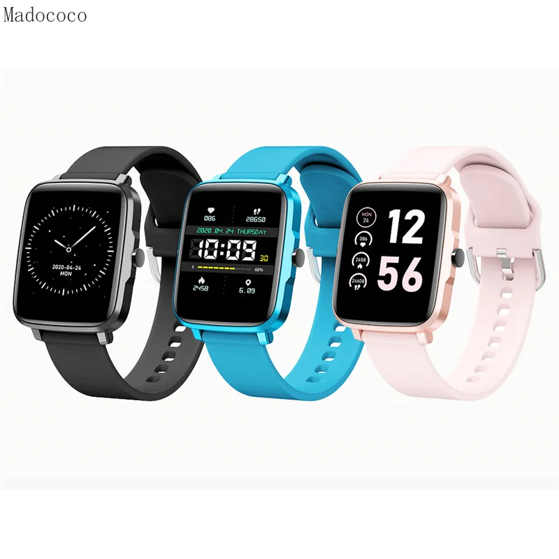 

Smart Watch 2021 Men Women Fitness Smartwatch IP68 Waterproof Blood Pressure Heart Rate Sport Watch For Xiaomi Android IOS