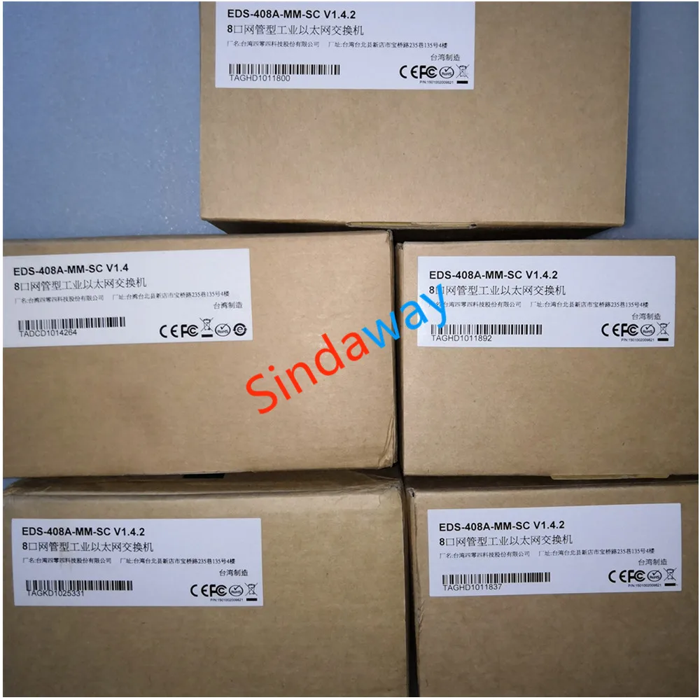 

MOXA Entry-level managed Ethernet EDS-408A-MM-SC