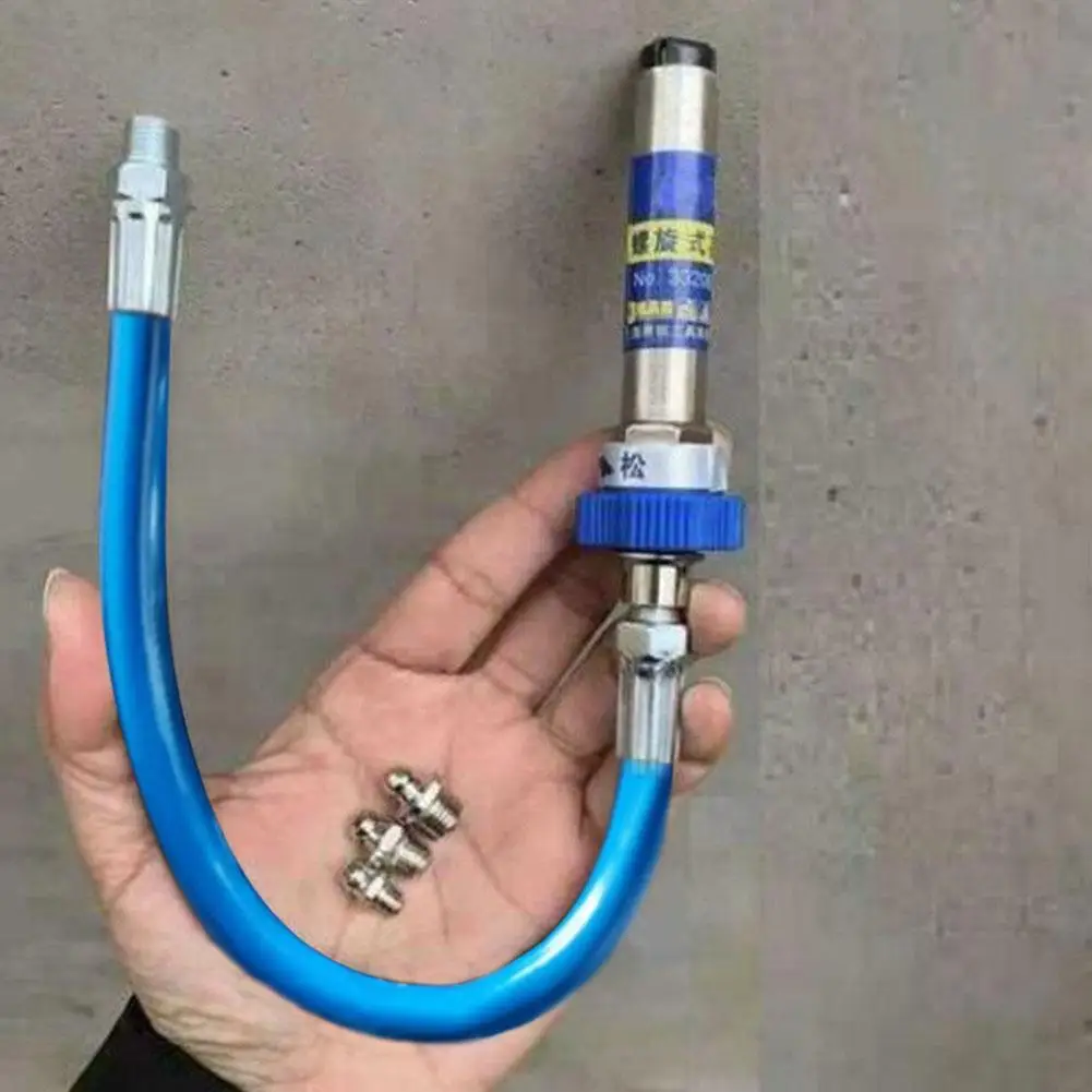 black lock clamp type grease nozzle hose kit adapter connector lock on tool accessories free global shipping