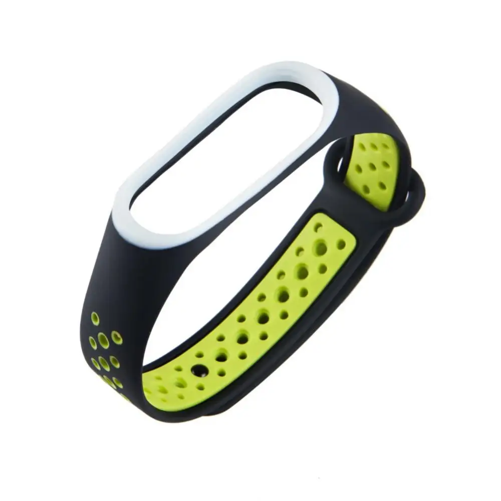 Дышащий Регулируемый смарт-браслет ремешок на запястье для Xiaomi Mi Band 3/4 носимые