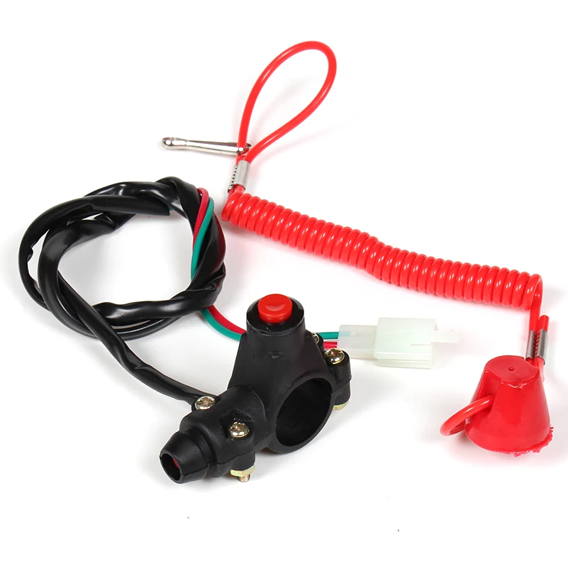 Мотовездеход квадроцикл гоночный двигатель стоп-трос закрытый переключатель