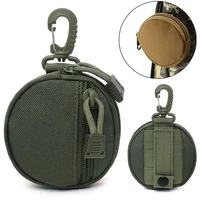 edc tactical wallet pocket 1000d waterproof military accessory bag mini purse with hook for outdoor hunting camping belt bag