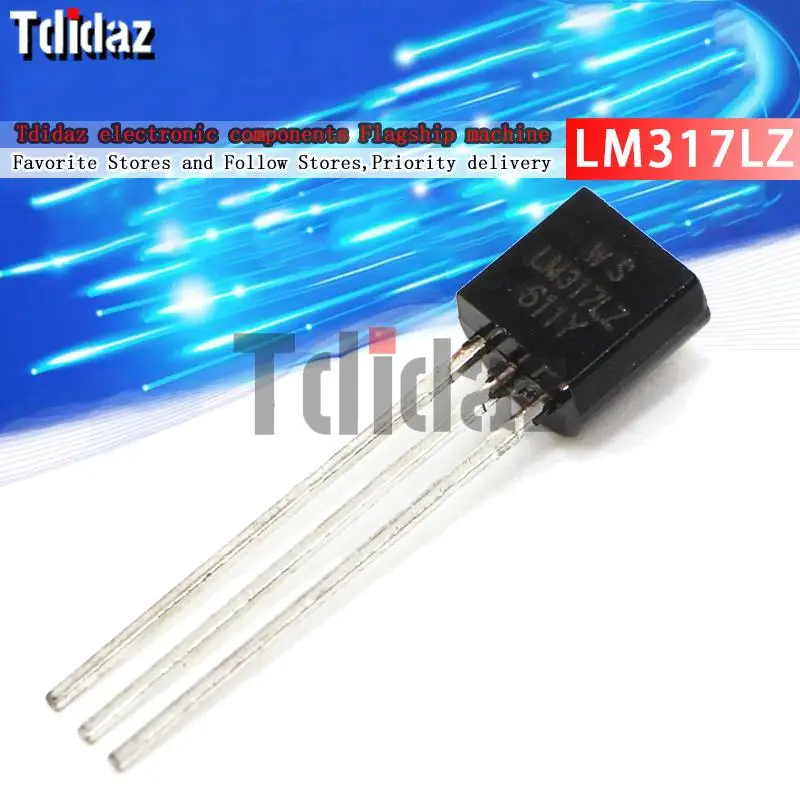 Новый и оригинальный чипсет IC LM317LZ TO-92 LM317 LM317L TO92 10-20 шт. | Электронные компоненты