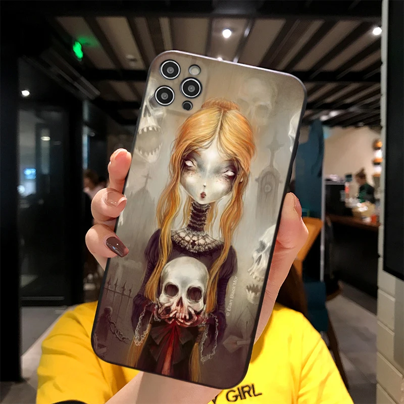 

For iPhone Black Widow Print Soft Matt Apple Case 6 7 8 11 12 Plus Pro X XR MAX 2021 Cover