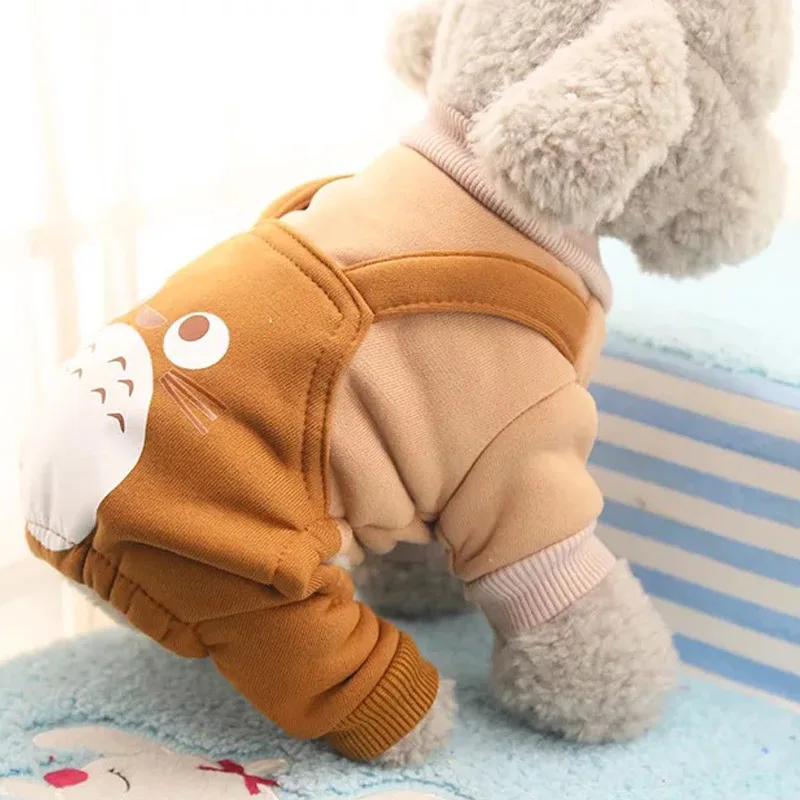 Одежда для собак и кошек одежда домашних животных на весну комбинезоны щенков