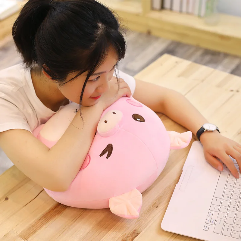 INS стильные милые розовые подушки для обнимания поросенка супер мягкие