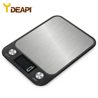 ydeapi lcd display 510kg multi function digital food kitchen scale stainless steel weighing food scale cooking tools balance