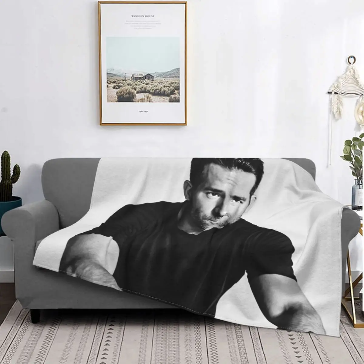 

Райан рейнольд 1 одеяло покрывало для кровати клетчатый диван покрывало 90 одеяло с капюшоном