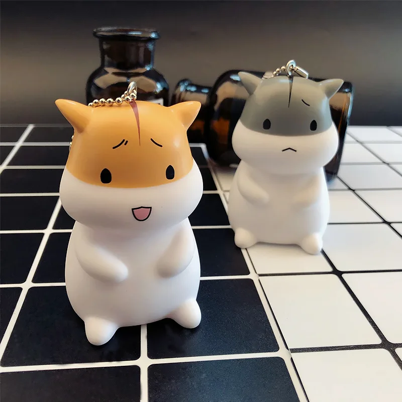 Новинка 2019 модная мультяшная Милая цепочка для ключей домашних животных