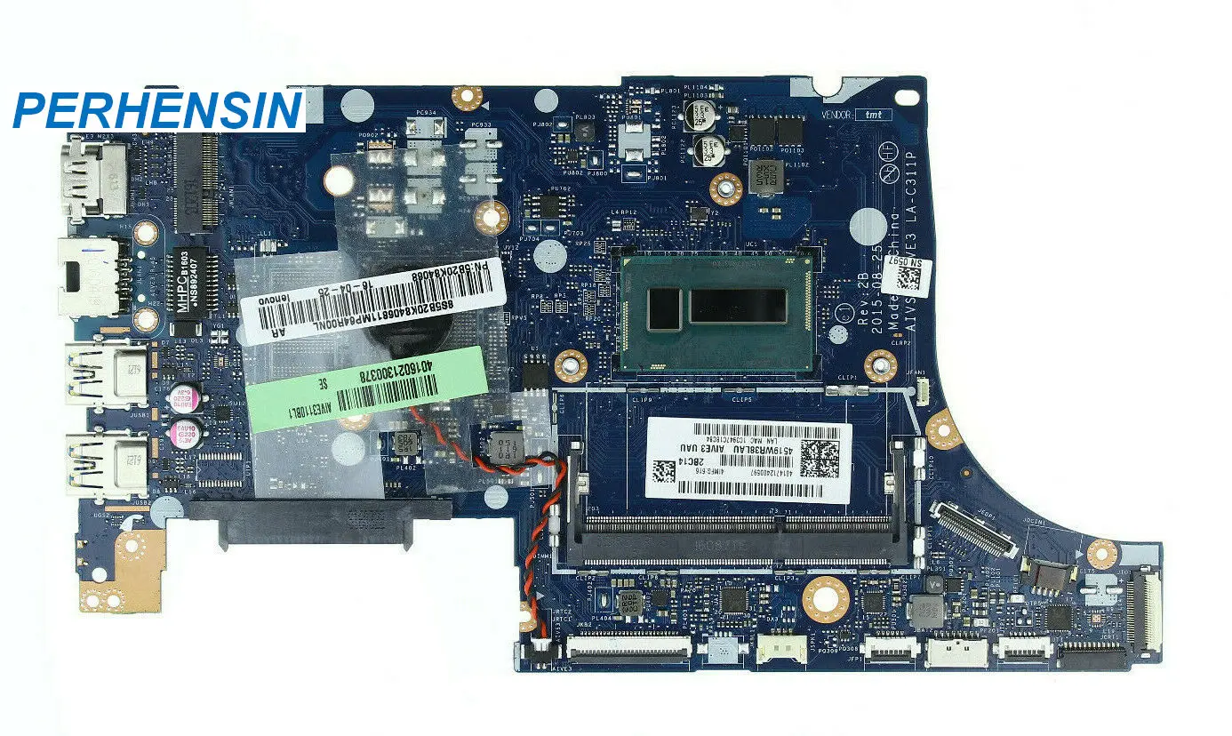 

FOR Lenovo E31-70 Mainboard LA-C311P AIVE3 UAU Core i3-5005U UMA 5B20K84068