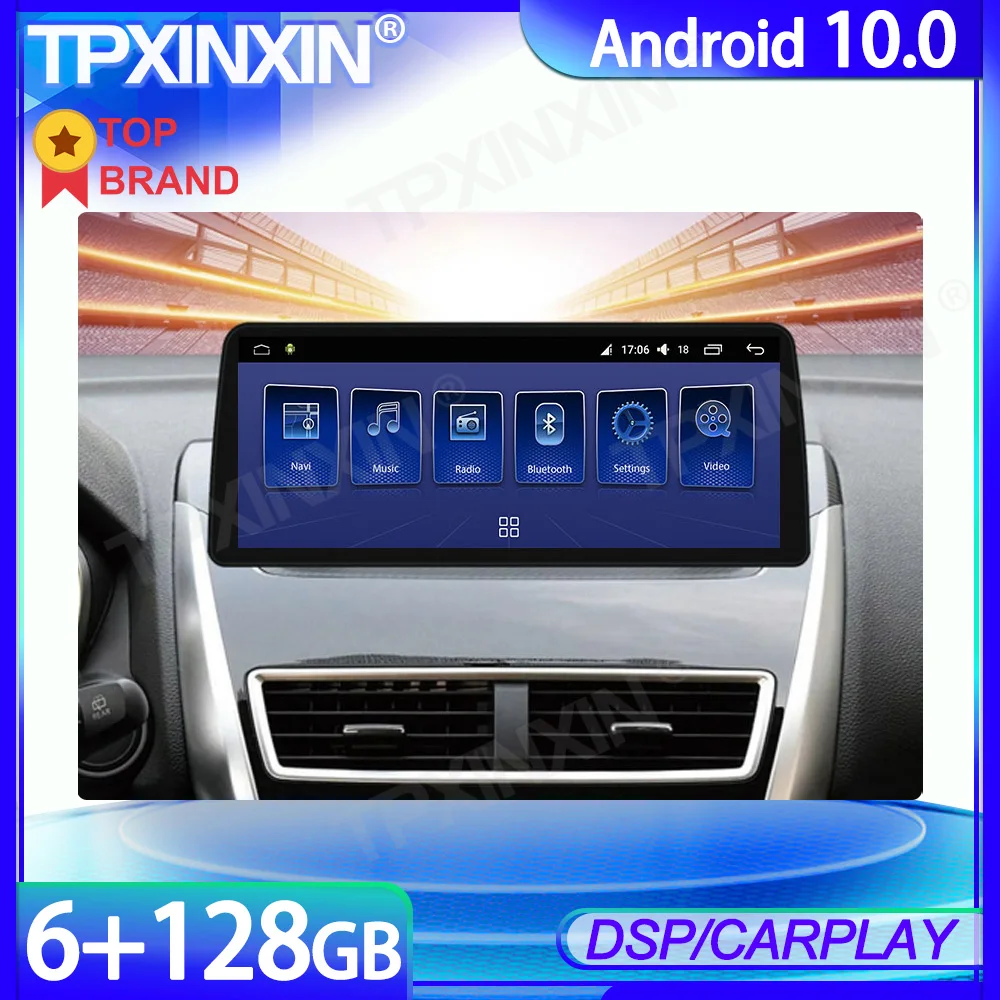 

6+128GB 12.3inch Android 10 Radio For Mitsubishi Song Car Multimedia Player GPS Navigation Stereo Tape Recorder DSP