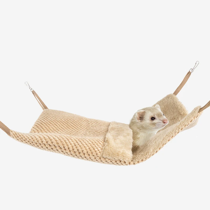 

Warm Soft Comfortable Hamster Sleeping Hammock Hanging Cage Nest ouse Blanket Bed Pocket Shape Squirrel Chinchillas Hanging Bed