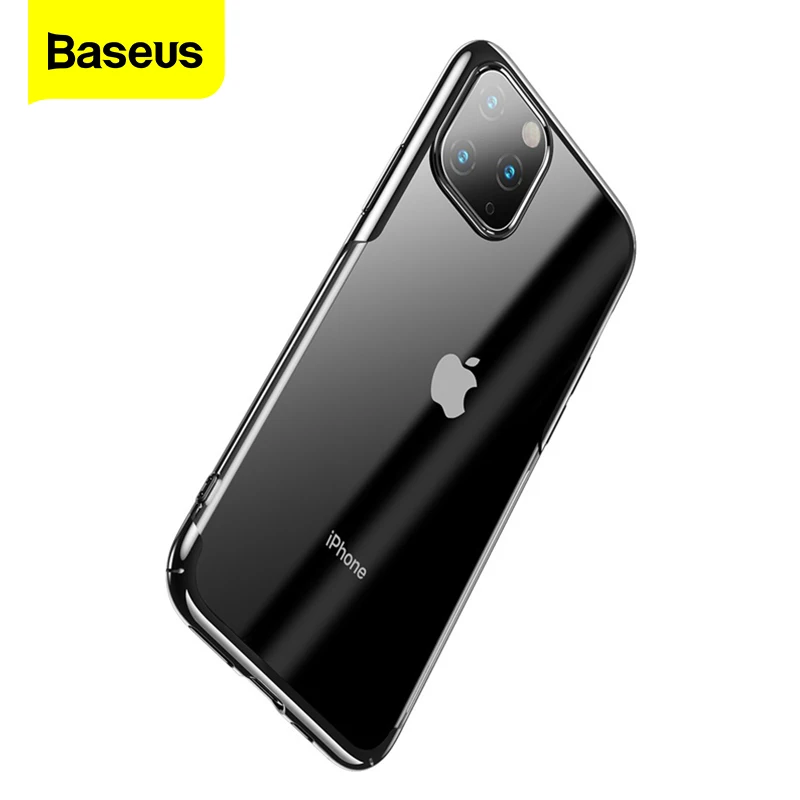 Роскошный чехол Baseus с покрытием для телефона iPhone 11 Pro Max 11Pro жесткий из