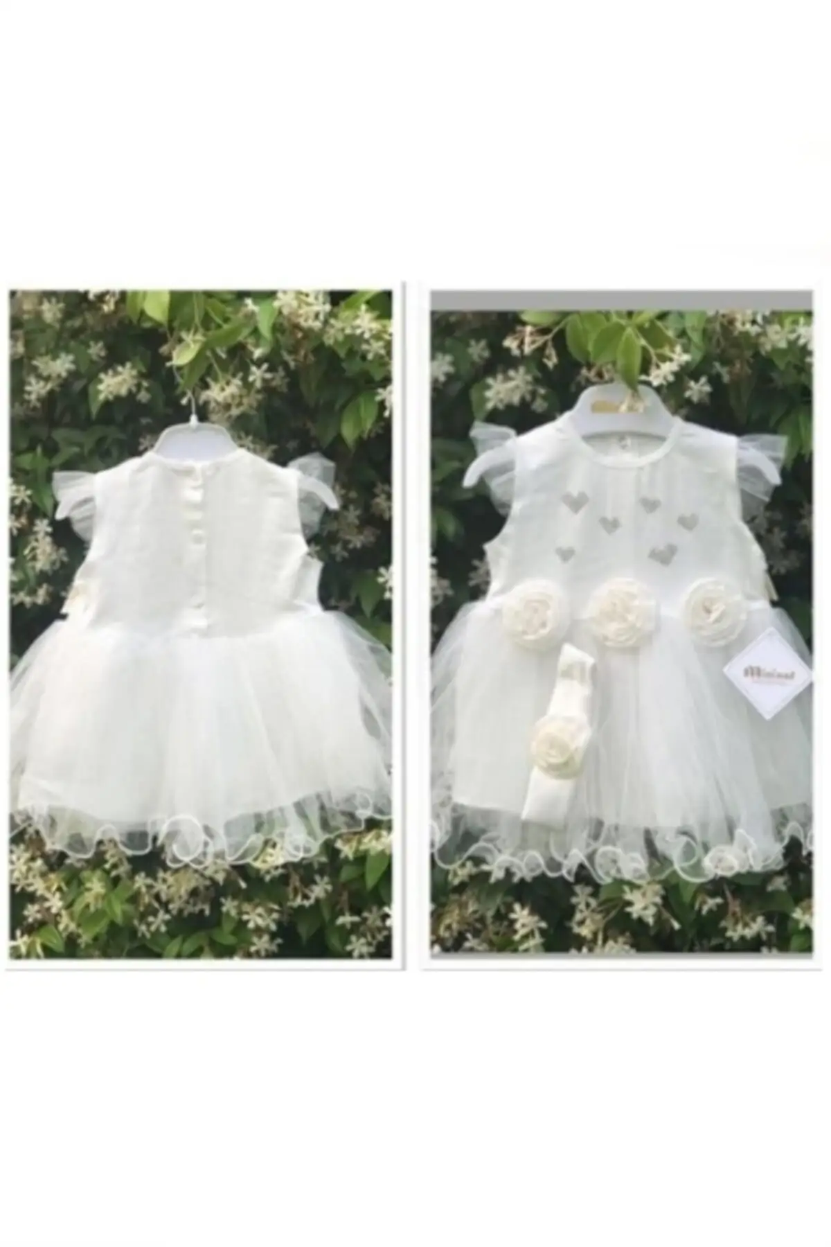 

Mevlt Dress pcs Set Set (panties-buckle-dress) 6-9 Month