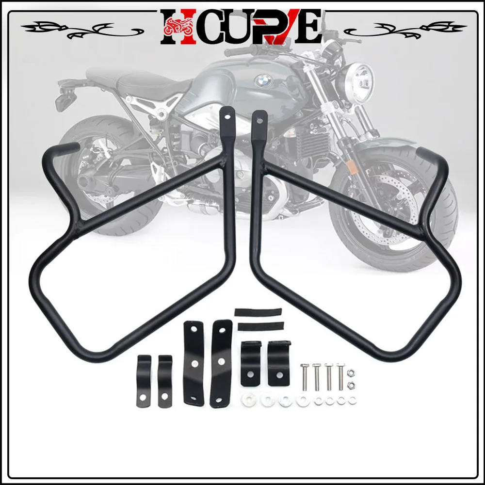 

Motorcycle Refit Side bag support Side bracket Side wrapping support For BMW RNINET R9T R NINE T Rnine T R NINET Pure Scrambler