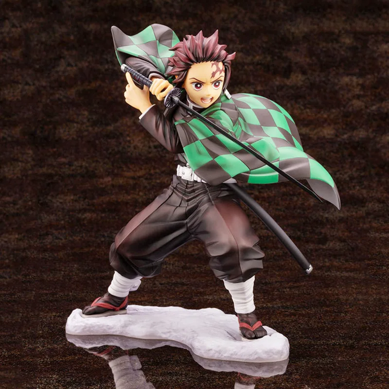18 см аниме фигурка демон убийца Kimetsu без Yaiba камадо Tanjirou Agatsuma Zenitsu Nezuko ПВХ Фигурки