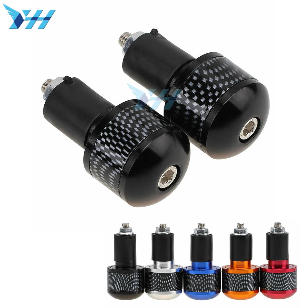 

For Suzuki GSXR 600 750 1000 600 750 1000 Motorcycle 7/8" 22MM Handlebar Hand Grips Handle Bar End Cap