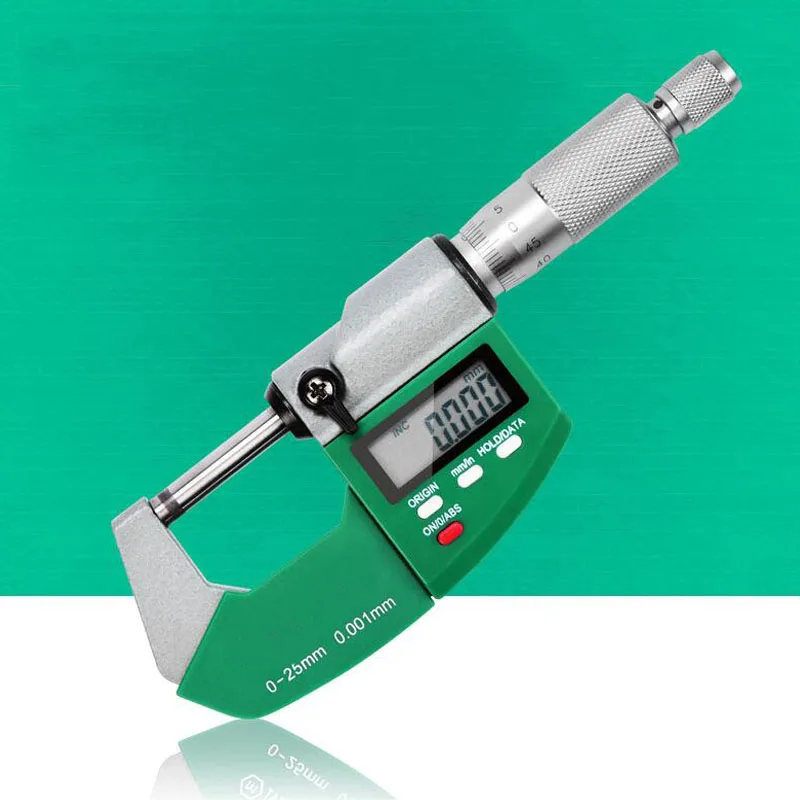 Электронный цифровой микрометр 0-25 мм с ЖК-дисплеем | Инструменты