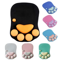 cute cat paw mouse pad nonslip silicone mice mat pc computer wrist rest 3d cute mouse pad soft cat paw mouse pads