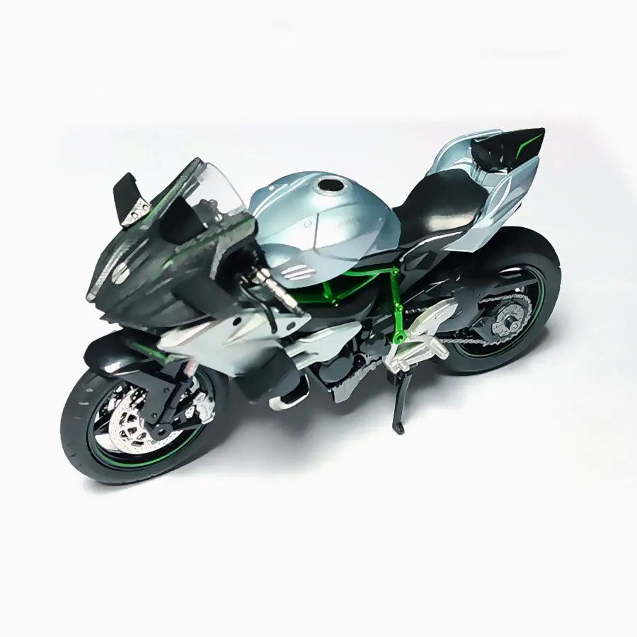 KAWASAKI NINJA H2 R 1:12 модель мотоцикла из сплава съемная игрушка |