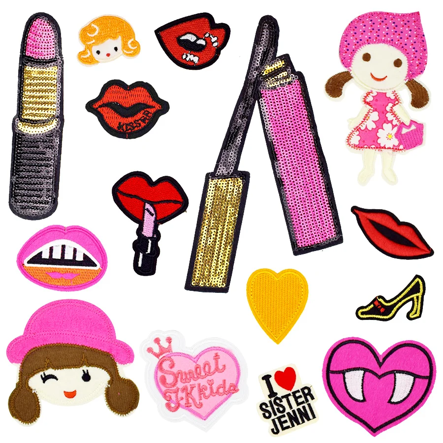 Новинка популярная серия Φ железная нашивка для девочек одежды 1 шт.|funny patches|patches