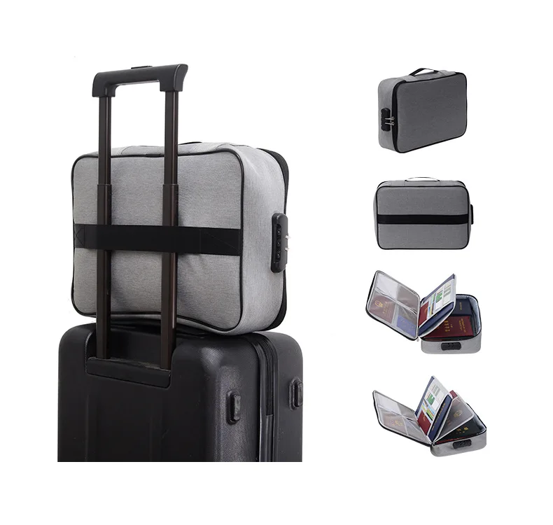 Прочная книга А4 двухслойные портфели сумки бизнес документов для мужчин t Tote