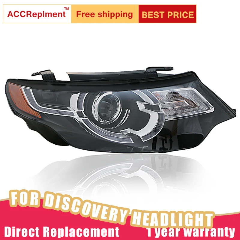

2Pcs LED Headlights For Land Rover Discovery 17-20 led car lights Angel eyes xenon HID KIT Fog lights LED Daytime Running Lights