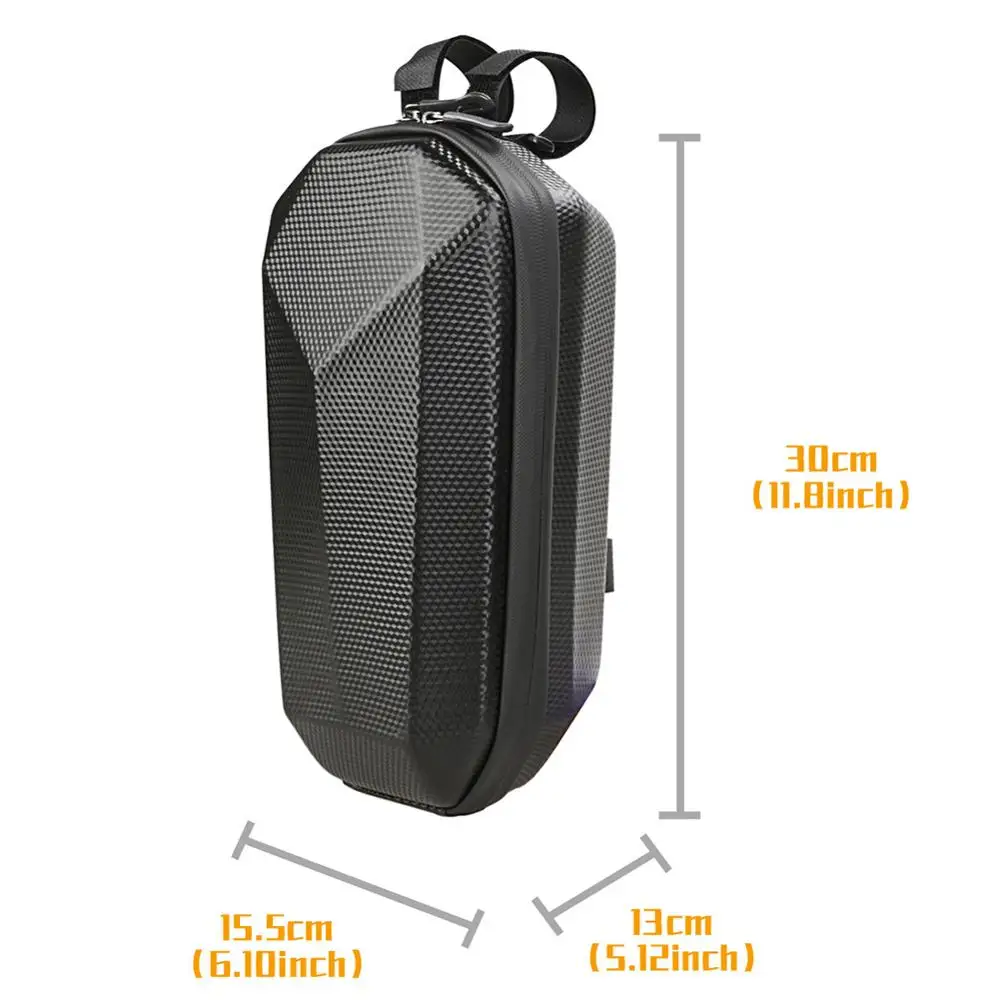 

Electric Scooter Handlebar Storage Bag Front Head Carrying Pack for Xiaomi M365 Electric Skateboard Life Waterproof Phone Bag