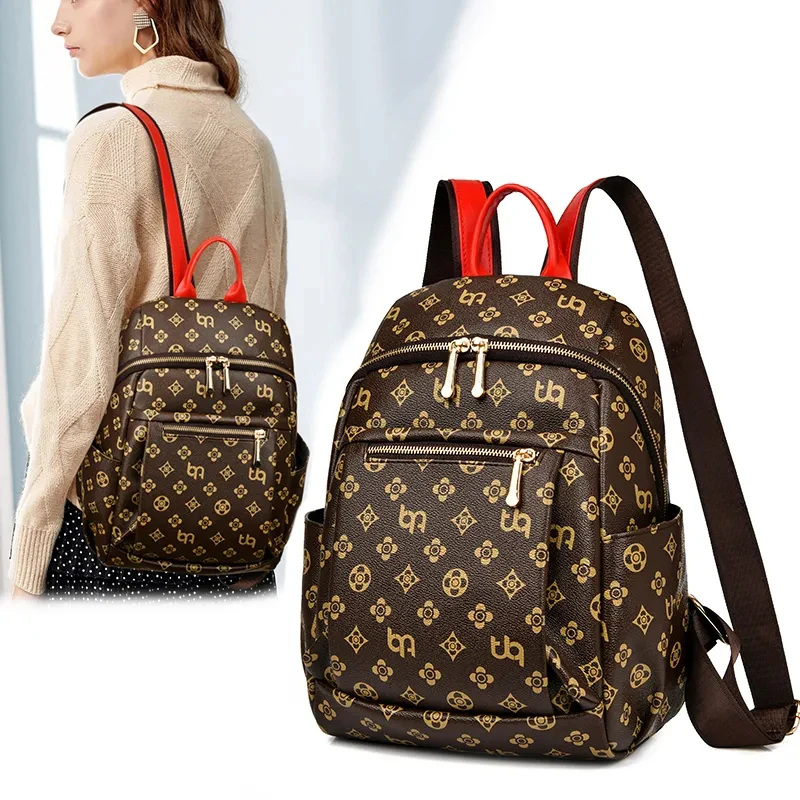 

2022 Backpacks women mini female Bagpacks Casual Schoolbags For Girls New fashion black bags book bags for students Travel bags