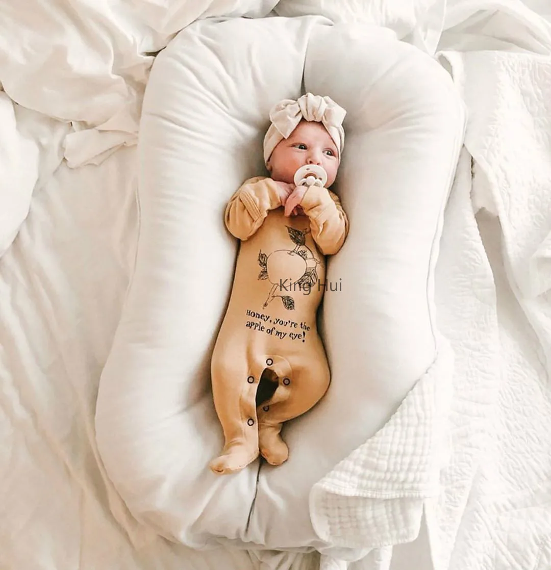 Cuna port&aacute;til para beb&eacute;, Cama Nido para reci&eacute;n nacido, cuna para beb&eacute;, Cama de viaje, tumbona, Ninho-0