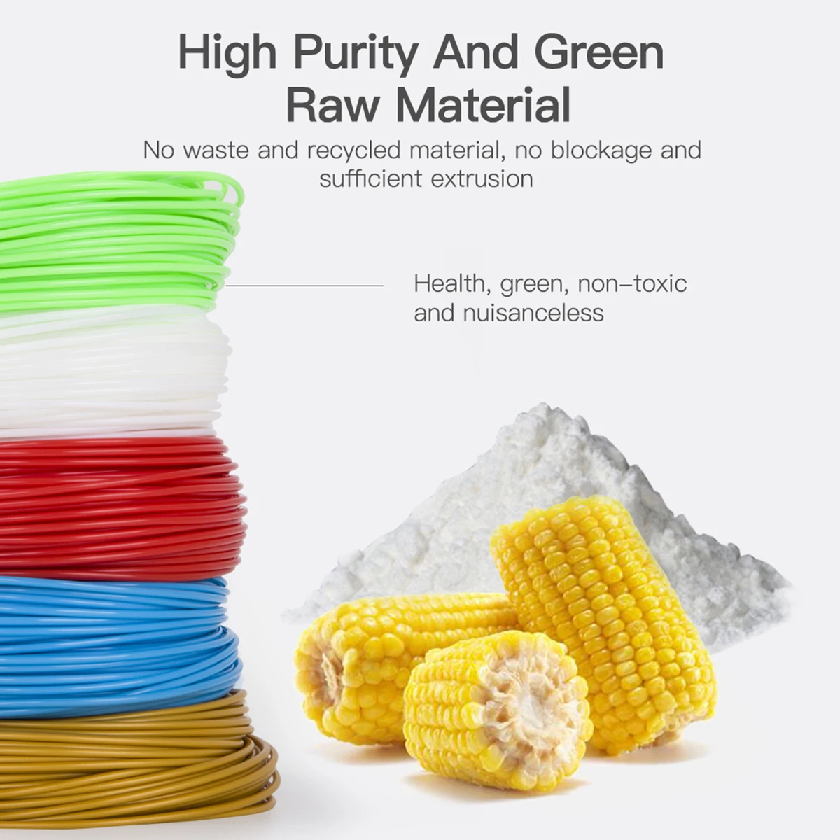 1.75mm 1kg/2.2lbs Filament 3D filament CR-PLA Filament Creality 3D Printer Dimensional Accuracy +/- 0.02 mm 3d printer filament