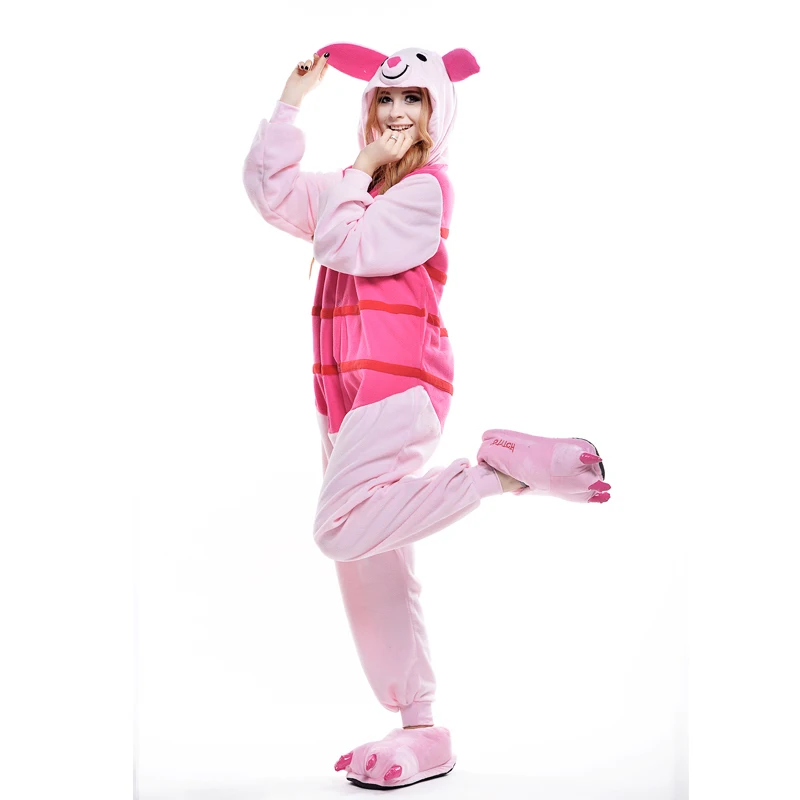 Пижама в стиле унисекс для взрослых комбинезон косплея одежда сна с большими