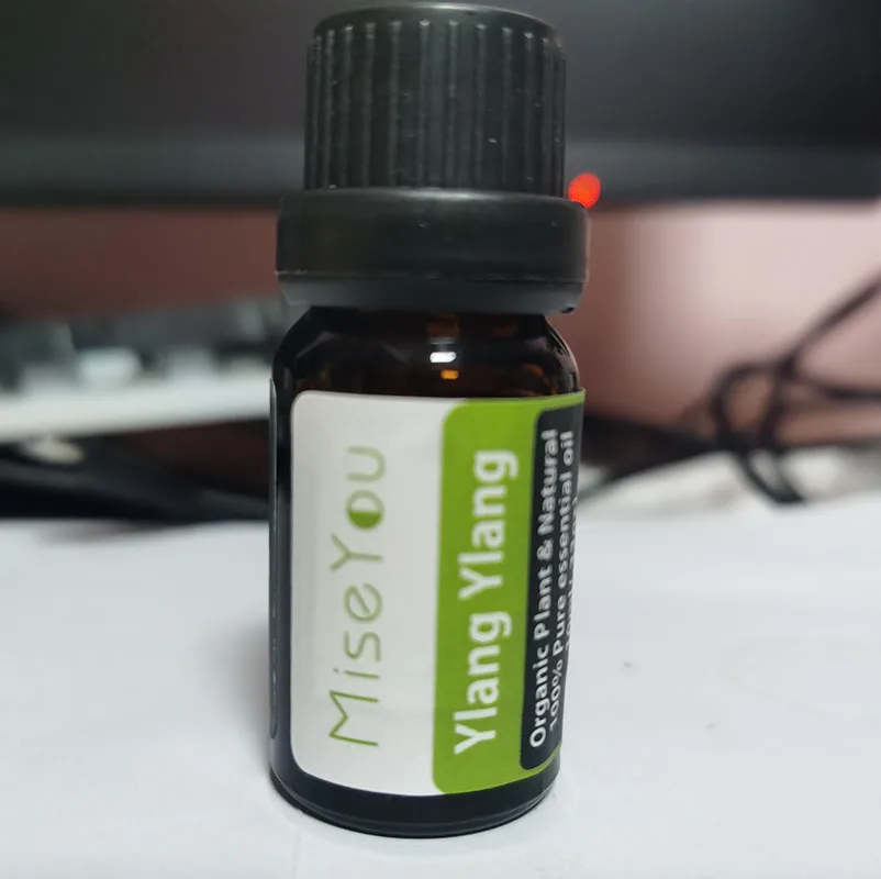 

MiseYou Ylang Ylang Essential Oil Pure Natural 10ML Pure Essential Oils Aromatherapy Diffusers Oil Healthy Skin Hair Air Fresh