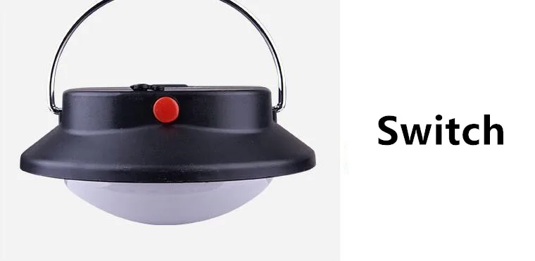 Портативный 60led палаточный светильник s походный аварийный светильник подвесной походный фонарь Зонт ночной Светильник для AAA/18650 батареи