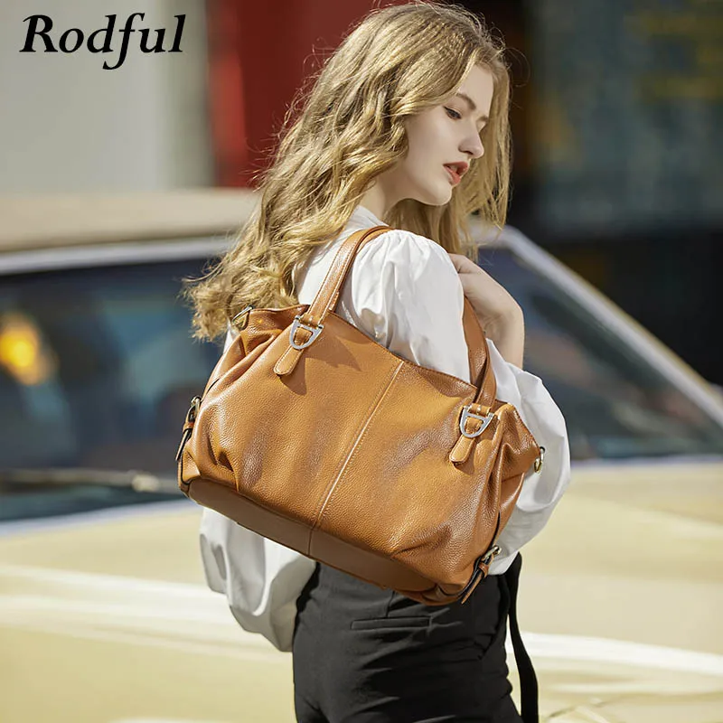 Роскошная большая женская сумка на плечо женские сумки из натуральной кожи