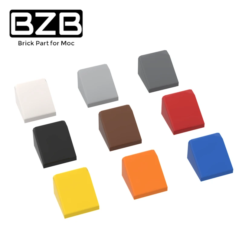 10 шт. BZB Moc 50746 54200 наклон 30 ° 1x1x2/3 строительный блок детали совместимые с частицами аксессуары «сделай сам» Кирпич игрушка подарок для детей
