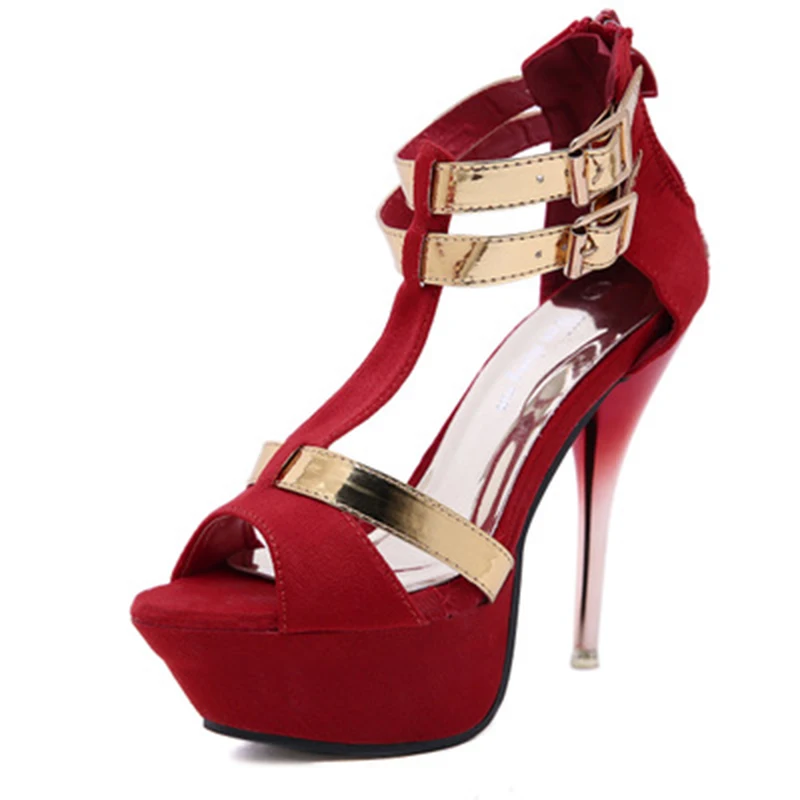 

Women Shoes High Heels Fashion Super High Heel Women Sandals Sexy Party Waterproof Platform 2019 Platform Heel Women Sandals