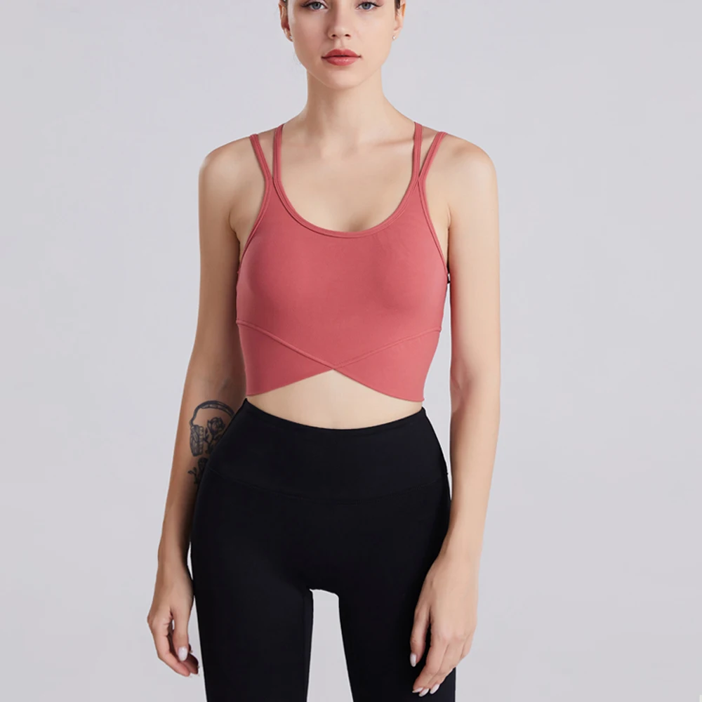 Лунной поляны топы для йоги и фитнеса бега бюстгальтер Спортивное нижнее белье