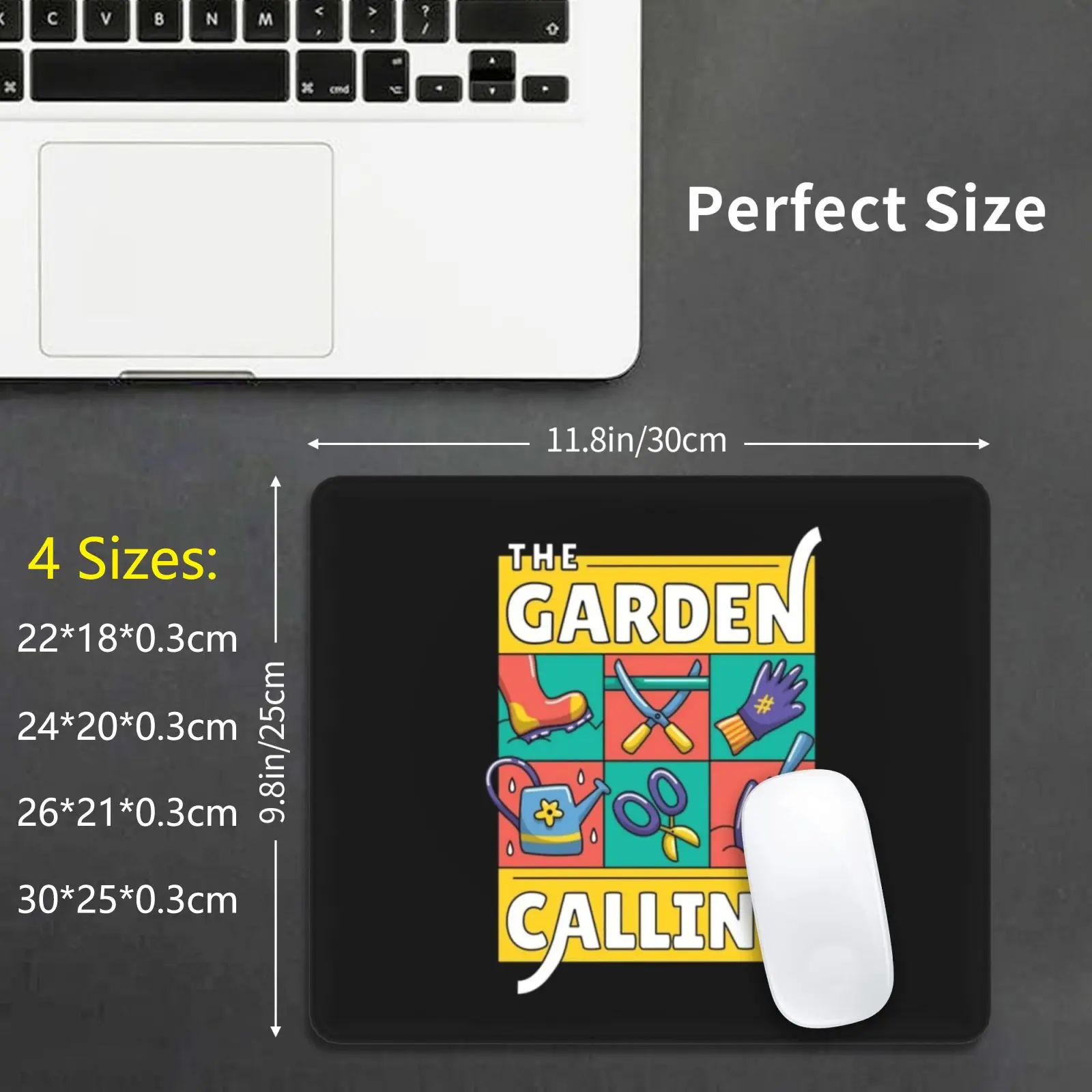 

Сад звонит Мышь Pad Чехлы-накладки для сада летнего солнца работы хобби дом подарком для друзей и близких садовник