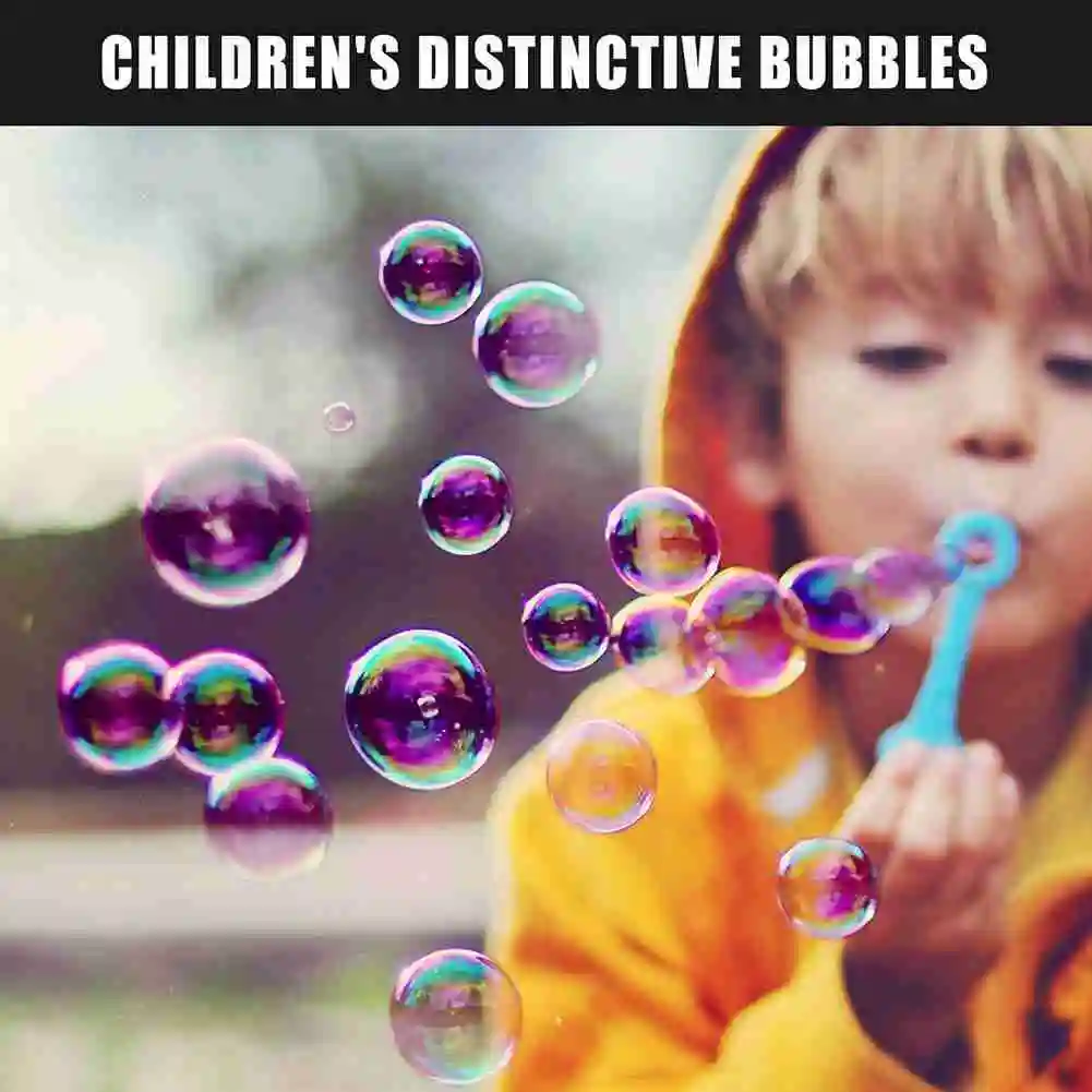 

2021 Bubble Liquid Soap Solution Outdoor Children's Entertainment Party Gift 30ML Funny Children's Outdoor Toys Hot Sale