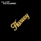 Индивидуальное Имя броши для пирсинга значок булавки из нержавеющей стали персонализированные именные Броши для женщин мужчин оптовая продажа