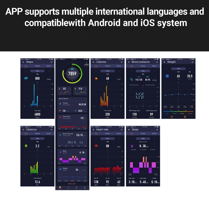 

R5 Smart Watch Sport Watch Man Women Press Screen Operation Waterproof Bluetooth Fitness Watch, 1.3 Inch