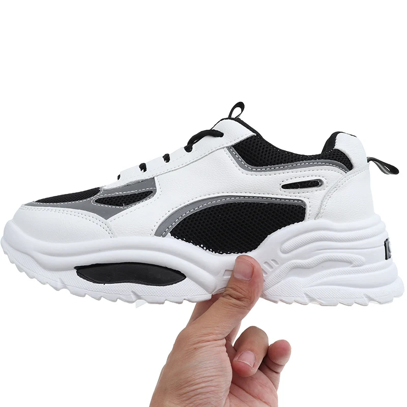 High Quality Trainers Platform 6CM Sneakers Women Shoes Breathable Outdoor Sports Running Chunky Plus Size 35-42 | Спорт и