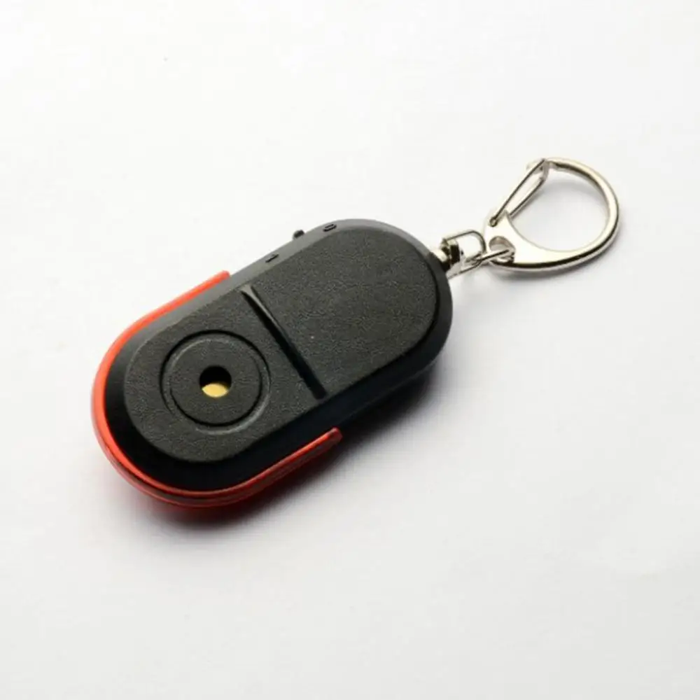 

Whistle Finder Key Finder Abs+Metal Led dazzle Glowing Creative Small Gift Voice Controlled Keychain 1 Piece