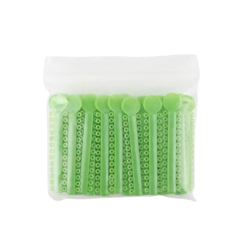 1 упаковка 40 палочек Стоматологическая Лигатура Галстуки ортодонтия эластичные