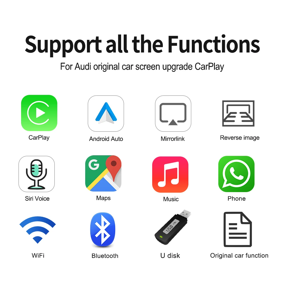Carlinkit Android авто Apple CarPlay донгл для системы автомобильный радиоприемник автомобиля