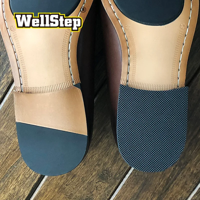 WELLSTEP 1 пара защита каблука для обуви Мужская Женская резиновая подушка для ремонта пятки Нескользящая противоскользящая подошва замена протектора
